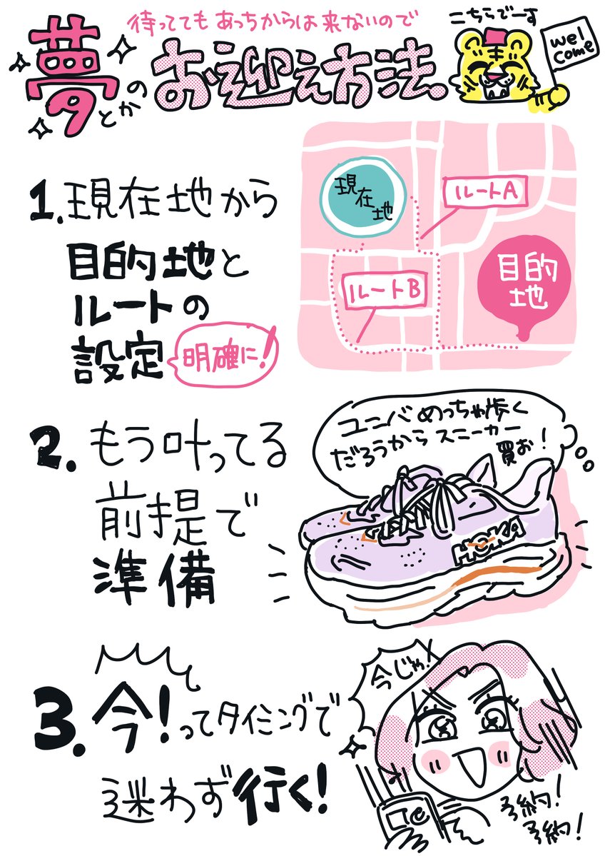 kibinoayatra's tweet photo. 46歳にして、夢とか目標は迎えに行かないとあっちからは来ないって分かったのでまとめました。 https://t.co/LUha87YFjV
