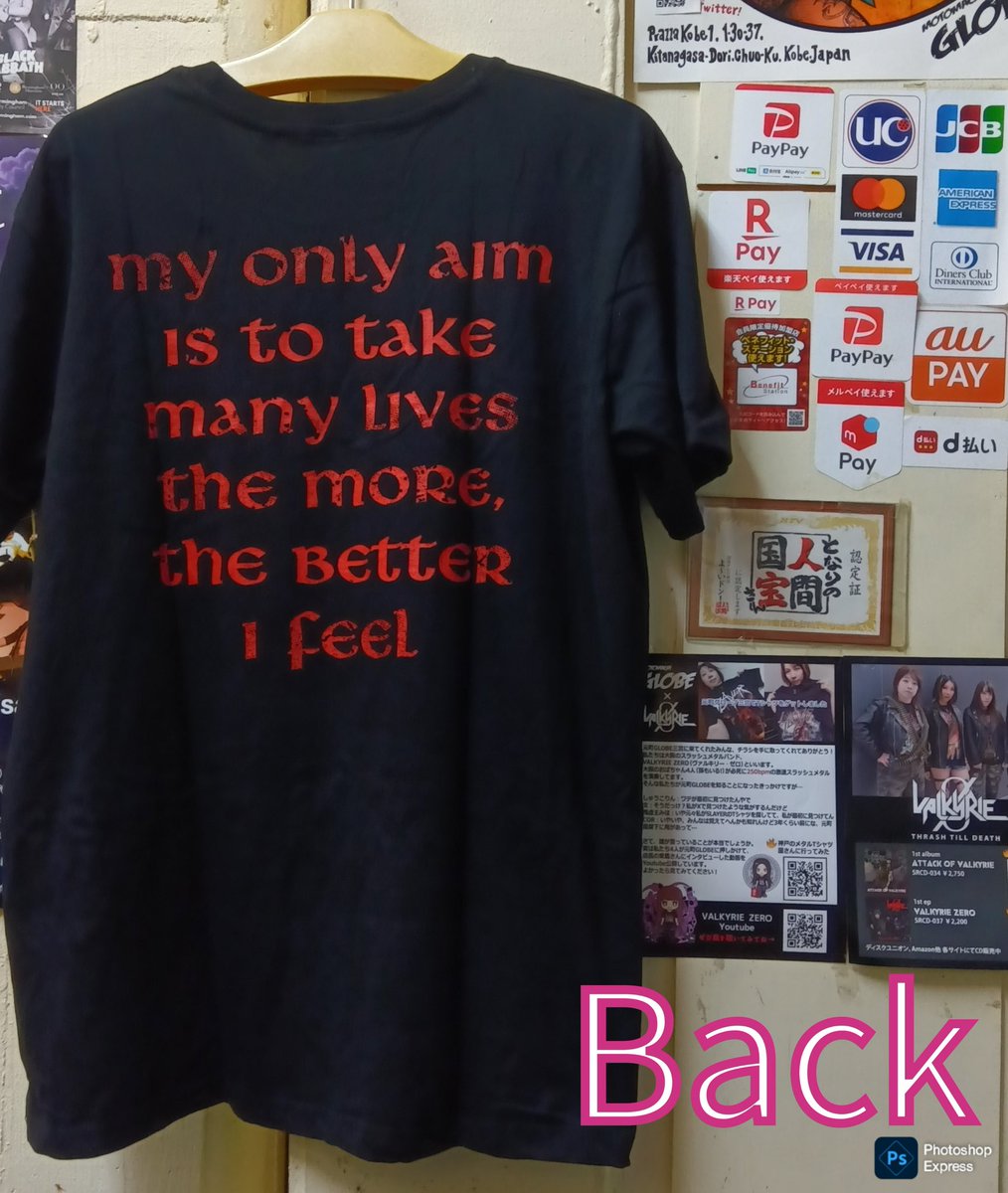 GMotomachi's tweet photo. ＃KREATOR,#正規商品,
Pleaser to Kill,Front&amp; ＃BackPrint,＃公式,＃オフィシャル,＃ライセンス,＃神戸,＃三宮高架下,＃ピアザKobe,＃ピアザ神戸,＃メタルTシャツ,＃ロックTシャツ,＃バンドTシャツ, 
https://t.co/xjvAUS5e3A https://t.co/PR6rLBNm9C