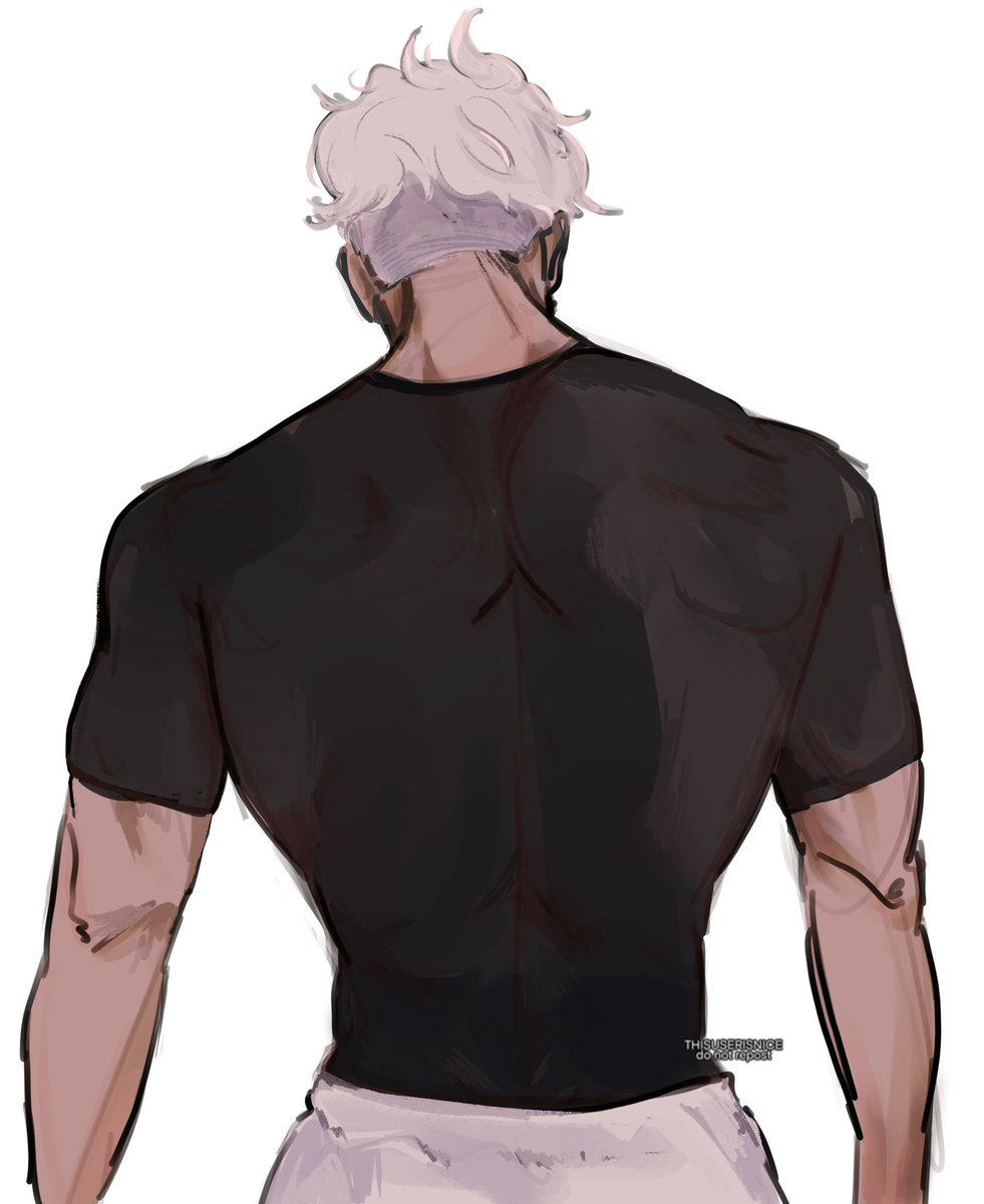 thisuserisnice's tweet photo. gojo’s back is worth fighting for https://t.co/Nc84bbBlYB
