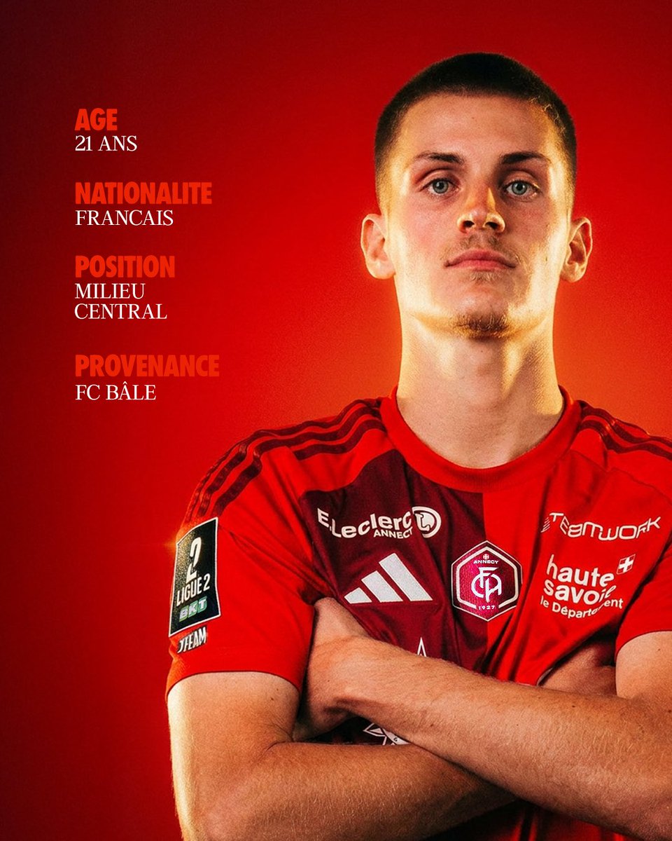 FCAnnecy's tweet photo. 👀✍️ D’un prêt réussi à un contrat de 3 ans. 

👏🗞️ https://t.co/5wjYv32LHb https://t.co/fuCfEG1m5C