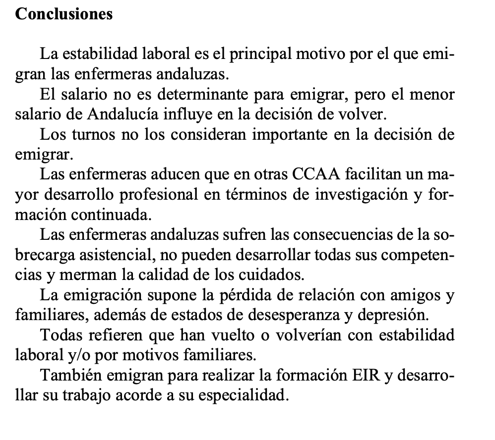 javimoncej's tweet photo. Ayer nos publicaron el artículo "Motivos, expectativas y vivencias de los profesionales de enfermería que emigran desde Andalucía". 

Las enfermeras se marchan de Andalucía, sobre todo, por estabilidad laboral y desarrollo profesional. https://t.co/cu4Jsv3a1v