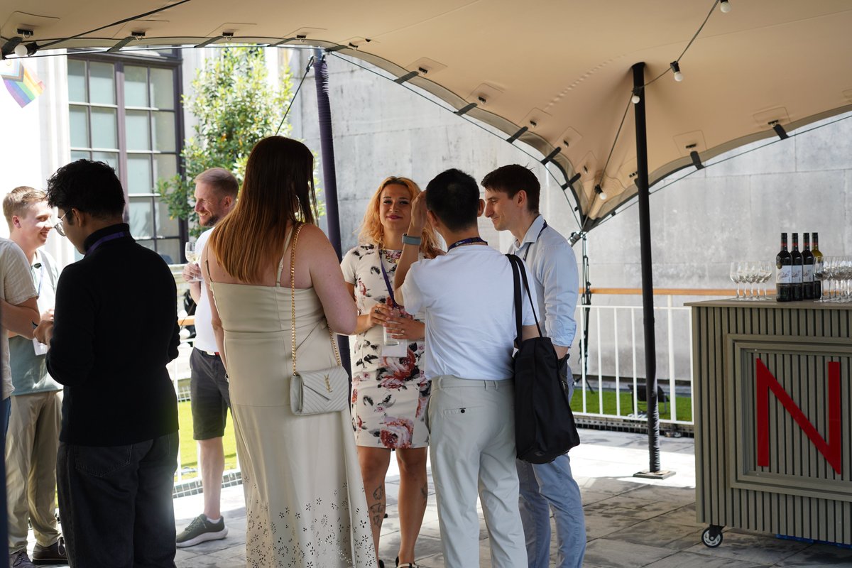 AeroSociety's tweet photo. Thank you to everyone who joined the RAeS Pride Reception ahead of #LondonPride. Pride Month may be over, but our commitment to inclusion continues all year round. Pride continues until everyone belongs. https://t.co/hyDIszkKE1
