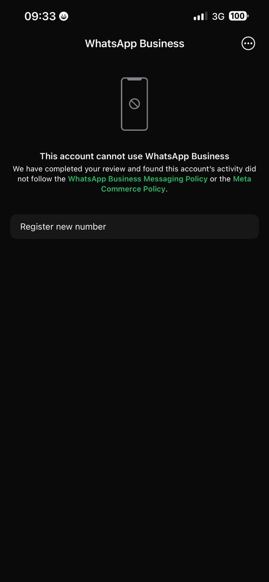 DorisEmpire's tweet photo. @WhatsApp WhatsApp Please help. My WhatsApp Business account (+234 812 980 1599) was restricted less than a minute after I paid for an advertisement directly through WhatsApp Business. The payment was deducted before the ad was even approved, https://t.co/GhYCsuVjDt