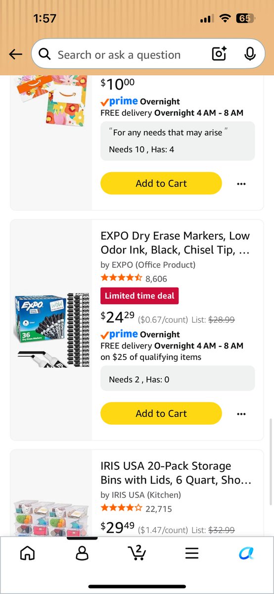 megs_mohrhard's tweet photo. ✨✨Teachers!! 
Drop an item you would love to see cleared today! Let’s work together to share &amp; get some items cleared!! 
I’ll start! These expos markers are on sale &amp; we always need expos in my room! I appreciate any support!! 

https://t.co/XJ0lQaAd8K https://t.co/Ez3CXfQD7X
