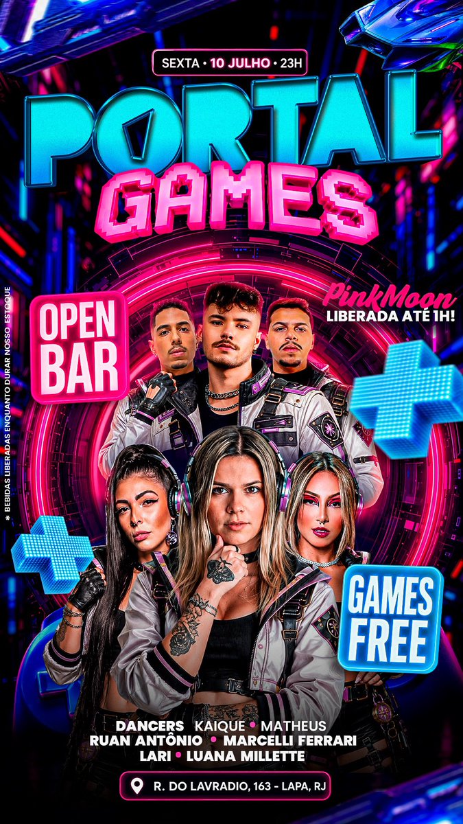 knowallace's tweet photo. 🎮👾 Final de semana tem dose dupla de diversão no @portalrio_ 

🔥 Sexta (10/07): PORTAL GAMES com games a noite toda.
🎪 Sábado (11/07): PORTAL CIRCUS com algodão doce e pipoca.

Garanta seu desconto usando o cupom WALLACE5🍻🚀 

🔗 Lista de desconto:
https://t.co/vGPhijtYLW https://t.co/SwEaw7XHyQ