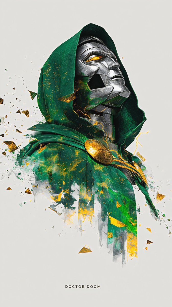 Classisco123's tweet photo. Doctor Doom | 4k https://t.co/aD6WNvA1NN