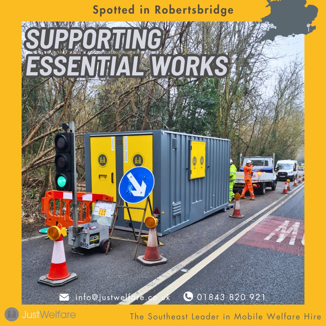 justwelfare's tweet photo. Whether it's highways, utilities, waste management or civil engineering projects, we're proud to deliver welfare solutions that work wherever they're needed!

Another successful delivery, ready to support the people keeping essential services moving 💪 https://t.co/YvA0JZwkeq
