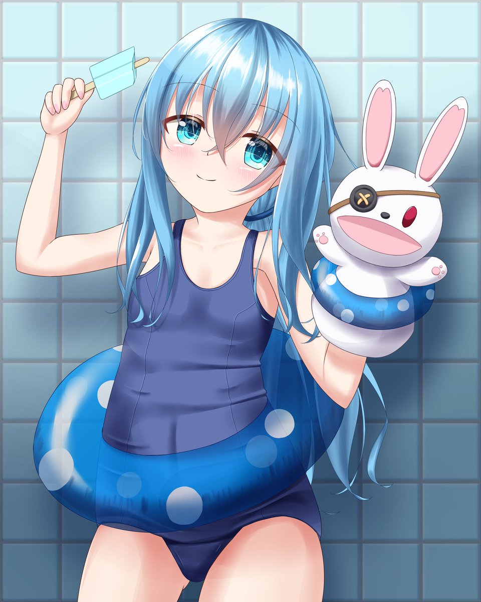 broken_minao's tweet photo. デート・ア・ライブ　スク水四糸乃ちゃん https://t.co/0lWQY7ymqb