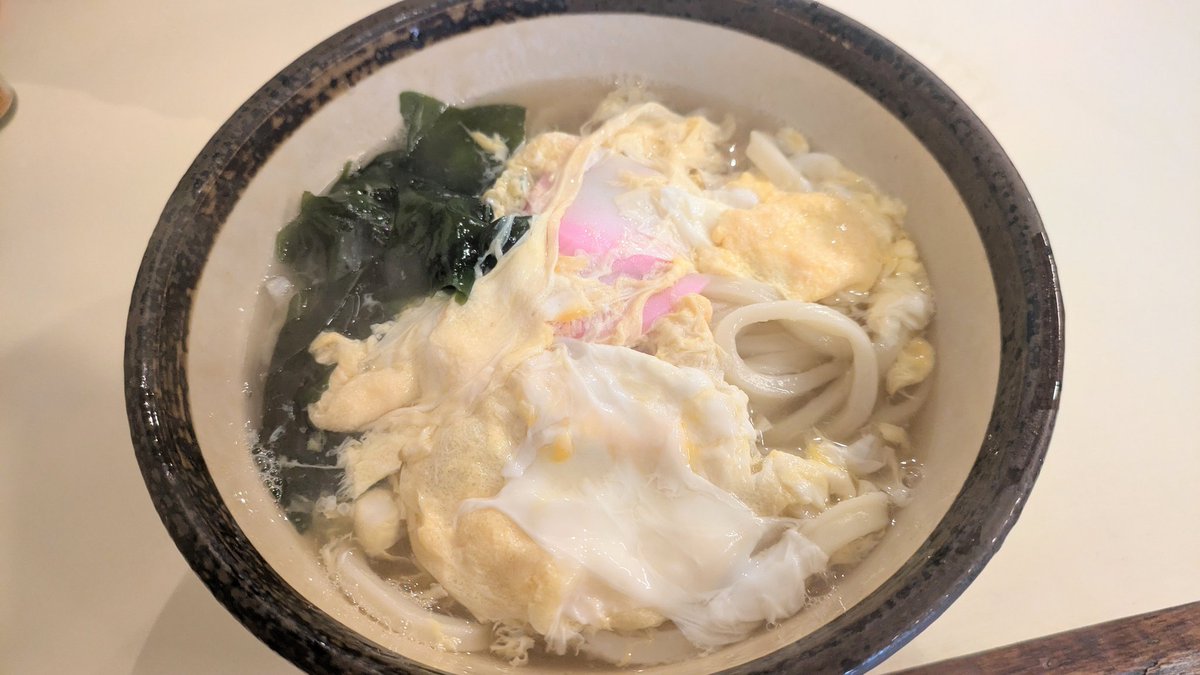 12345678tkc's tweet photo. TKMより帰京しました！
そんなわけで高松で食べたもの！

🩷手打ちうどん義経の玉子とじうどん
TKM会員さんにオススメいただいたスタジオ近くの趣きしかないうどん屋さん！
🩷ミスタードーナツのもっちゅりん
東京じゃ買えないんだもん

番外編（東京着いてから）
🩷スパゲティダンのイカ明太ウニ https://t.co/cAUZ7EEuV5