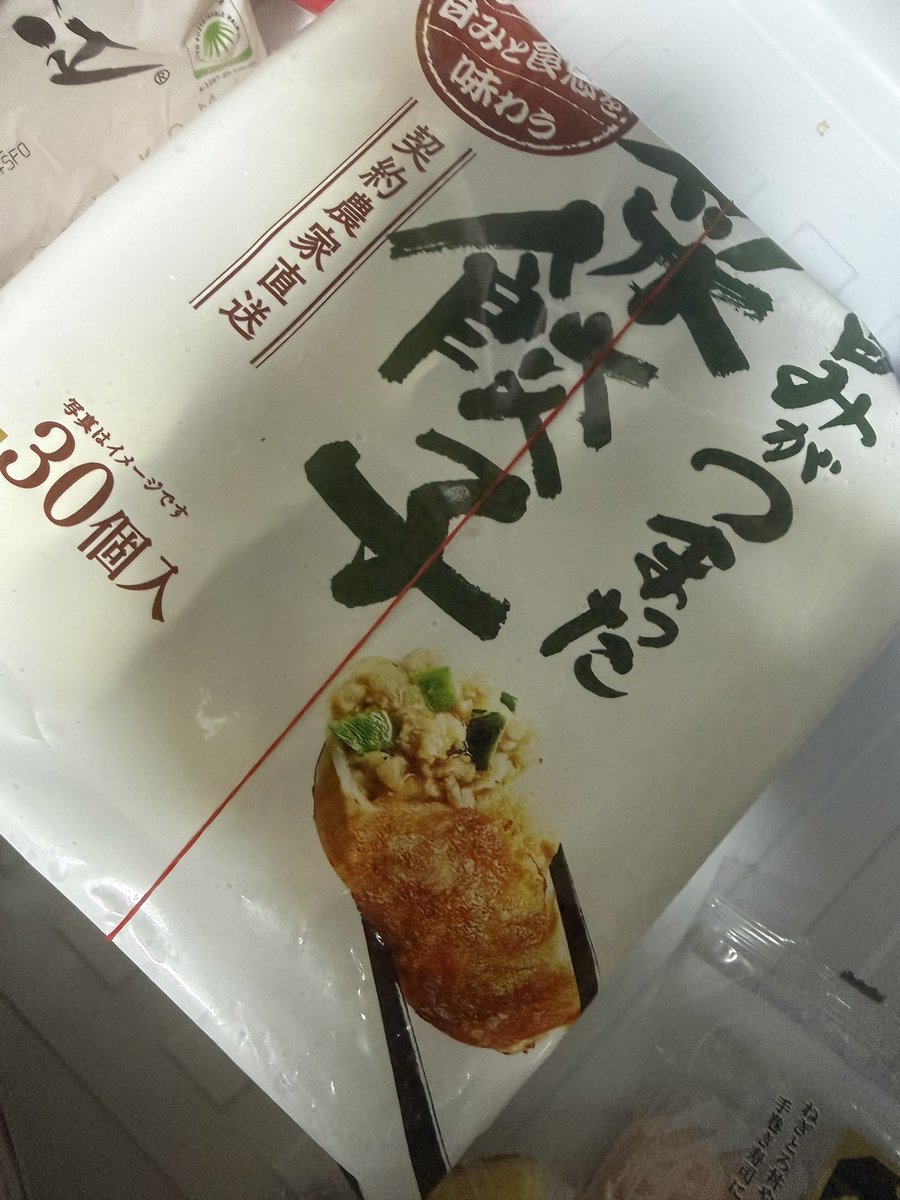 raida_1228's tweet photo. 食べ応えがある
#ロピア
#野菜餃子
#ラー油ぶっかけていただく
#流石に10個は多かった
#今日作ったのはおかずは明日だな https://t.co/j0z5WahxmW