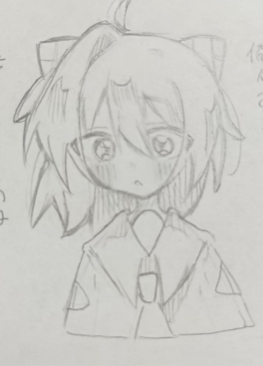 pnn5y's tweet photo. 輪郭がない方が可愛いのなんで？ https://t.co/j3Wzwar3yM