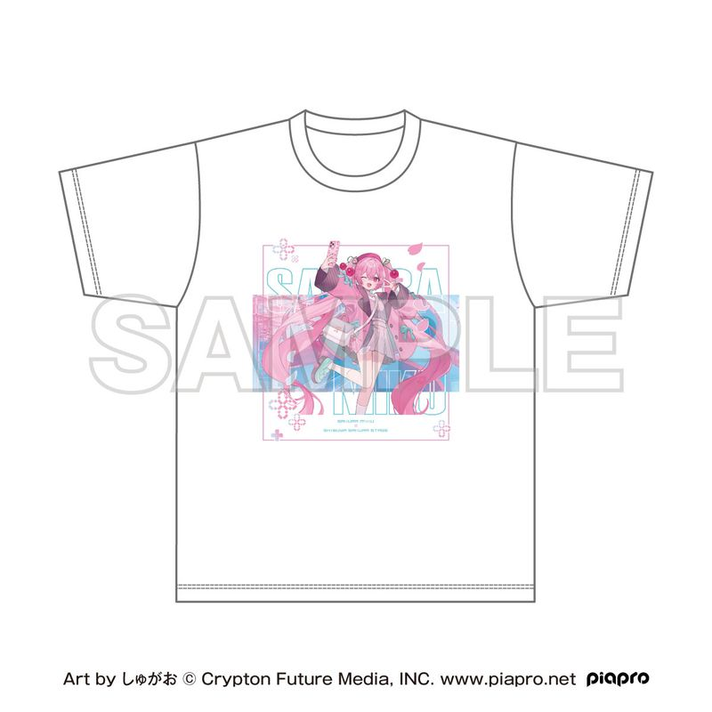 コレイズで予約開始！ 桜ミク×Shibuya Sakura Stage_フルカラーTシャツ