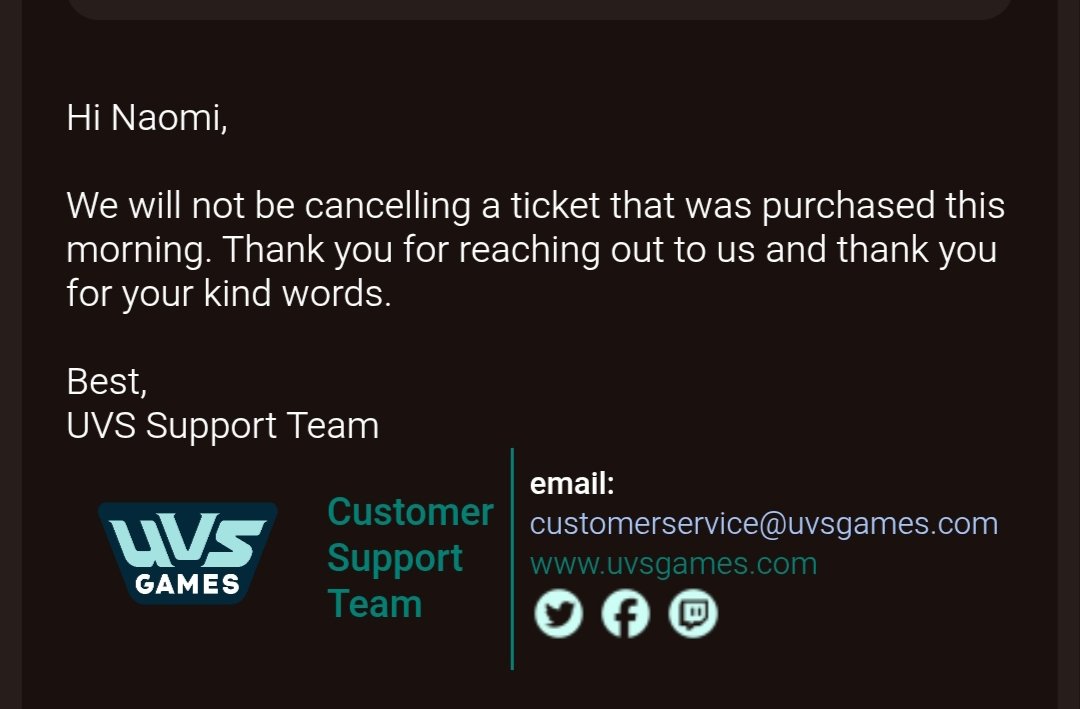 comfypink18's tweet photo. @VyrusIRL @emptyjinx It would be good if they made a statement ASAP 😅
I don't want the ticket get refunded after the sale goes live. https://t.co/kQdeXZmd60
