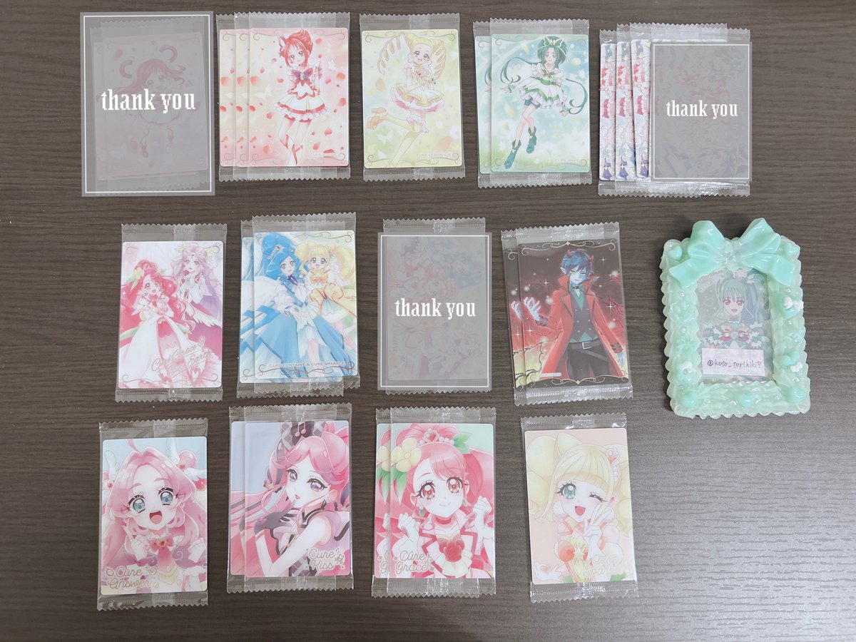 koto_torihiki7's tweet photo. 【交換】 プリキュアカードウエハース13 プリキュアウエハース たんプリ 

譲￤画像1〜3

求￤画像4

・初回リトリン必読
・HR↔HR、集合↔集合
・アルカナはペア含む方優先
・郵送のみ

検索からでもお気軽にお声がけください。 https://t.co/mYfoIrh6Nw