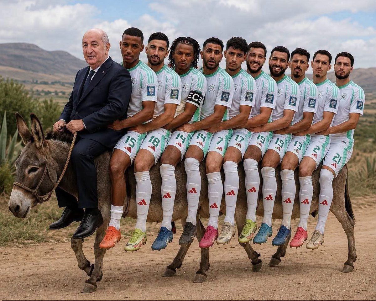 DimaKamara's tweet photo. @Trakel23 Retour au ZRIBA 🇩🇿💩 🤣😂🤣😂🤣😂🤣😂🤣 https://t.co/J9a0g9jjBe