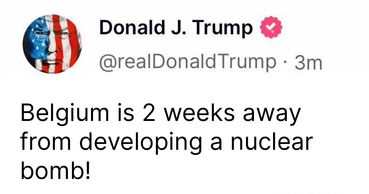 menofAofficial's tweet photo. Trump reacts to the USA’s loss to Belgium https://t.co/NzSqKpY3m0