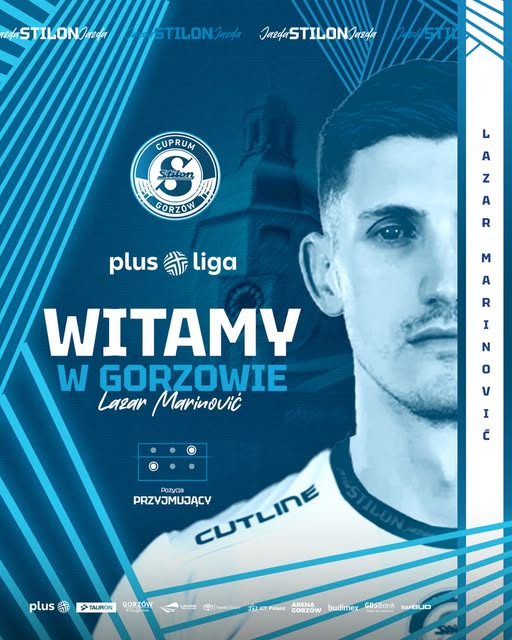 patryczysko's tweet photo. zawodnik reprezentacji Serbii dołącza do Cuprum Stilon Gorzów na sezon 2026/27
#Stilon #plusliga #Marinović #transfer https://t.co/hdLZ5I2EqO