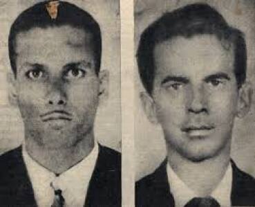 HorrifyingHist1's tweet photo. The Lead Masks Case from 1966 involves two Brazilian technicians found dead in Niterói wearing lead eye masks, with no apparent cause of death. The mysterious circumstances continue to baffle investigators and spark endless theories. 👥🔍 #LeadMasksCase #UnsolvedMystery https://t.co/x0ECqFP4WR