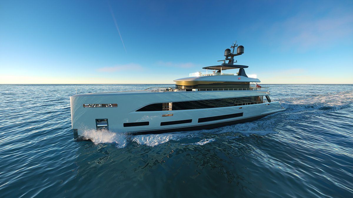 boatint's tweet photo. Sirena Superyachts has announced the sale of its 42m superyacht and future flagship, scheduled to launch in "weeks".

Described as a "waterborne dream home", the sale marks a significant achievement for the company and a milestone for the yard's "largest and most ambitious project to date." The yacht is scheduled to make her debut at the Monaco Yacht Show in September.

Take a closer look: https://t.co/2OU3wBiKcF