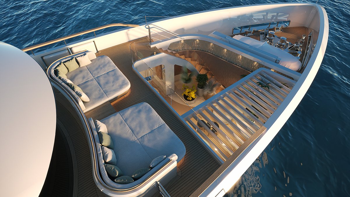 boatint's tweet photo. Sirena Superyachts has announced the sale of its 42m superyacht and future flagship, scheduled to launch in "weeks".

Described as a "waterborne dream home", the sale marks a significant achievement for the company and a milestone for the yard's "largest and most ambitious project to date." The yacht is scheduled to make her debut at the Monaco Yacht Show in September.

Take a closer look: https://t.co/2OU3wBiKcF