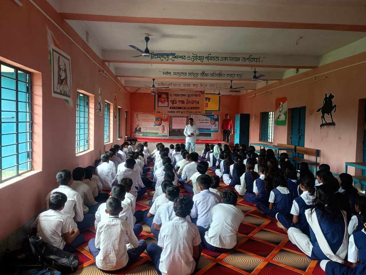 phedmalda's tweet photo. School Awareness Drive on Safe Water &amp; Diarrhoea Prevention | Building Healthy Habits for a Healthier Tomorrow. #DDWSJoinsStopDiarrhoea #StopDiarrhoea2026
@GowbPhe
#MoJSDDWS #JalJeevanMission #WestBengal #JJM💧 https://t.co/gg9y3yfYyg