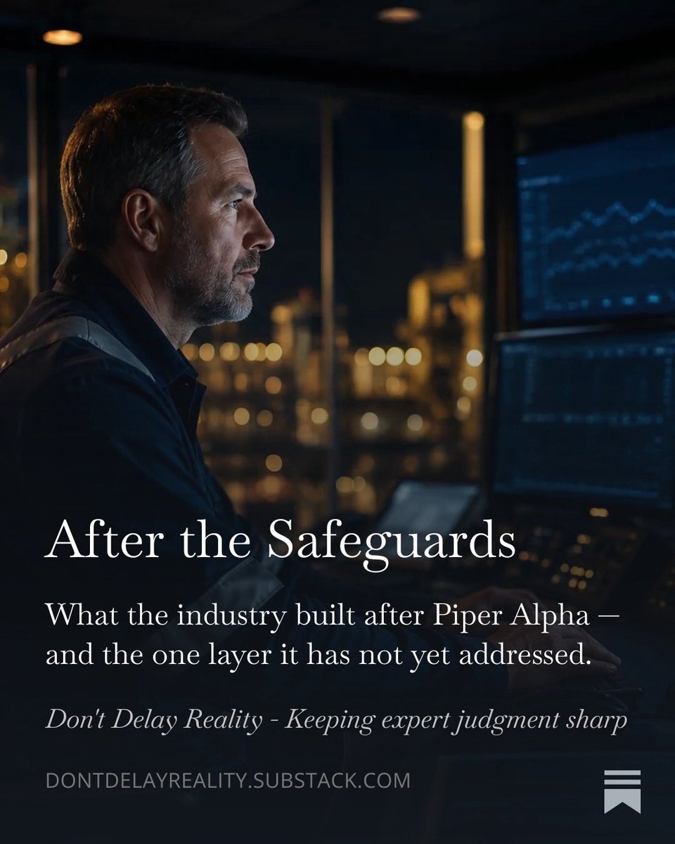 Oil_TechConnect's tweet photo. Part 2 of Piper Alpha Substack analysis:

https://t.co/waE1thgsKS https://t.co/flqbcw2BX3