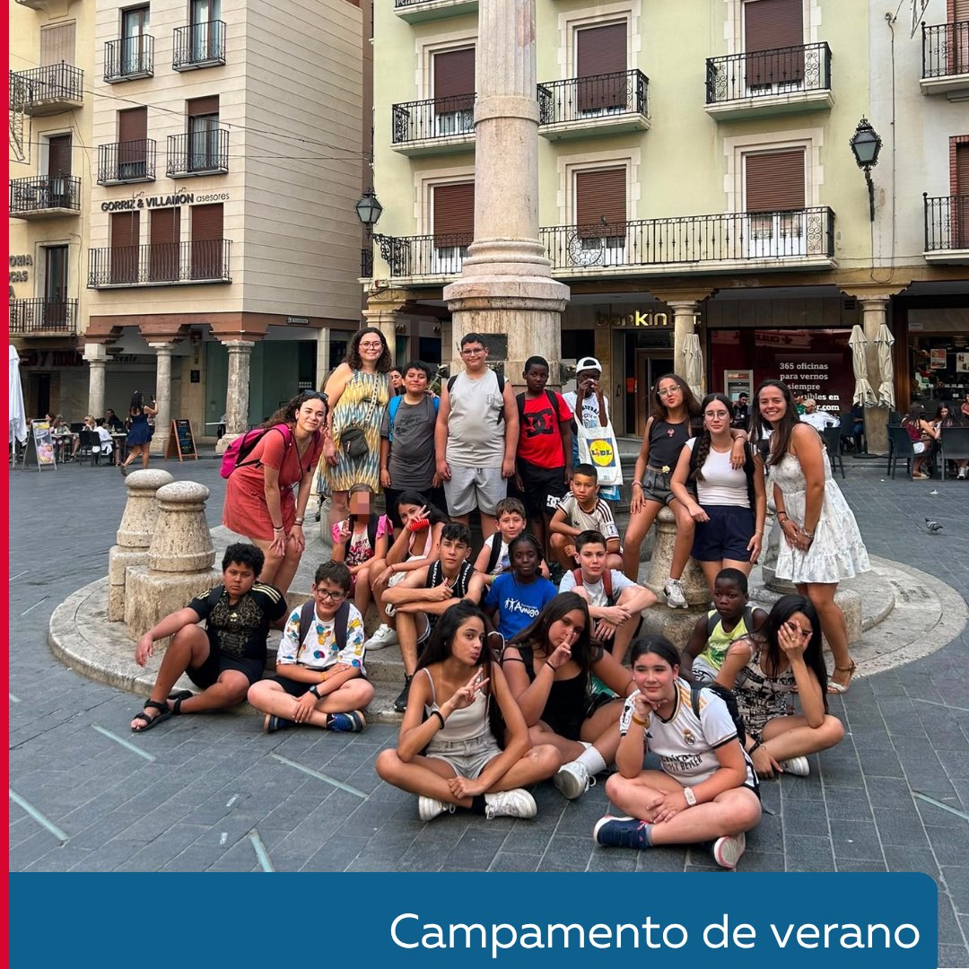 CJMontesionFA's tweet photo. ☀️ ¡Teruel nos ha conquistado! 

La semana pasada nos fuimos allí para disfrutar del campamento de verano y...

(1/4)

#Llavor #ElCresol #VoluntariatSocial https://t.co/C9q1bXqOEY