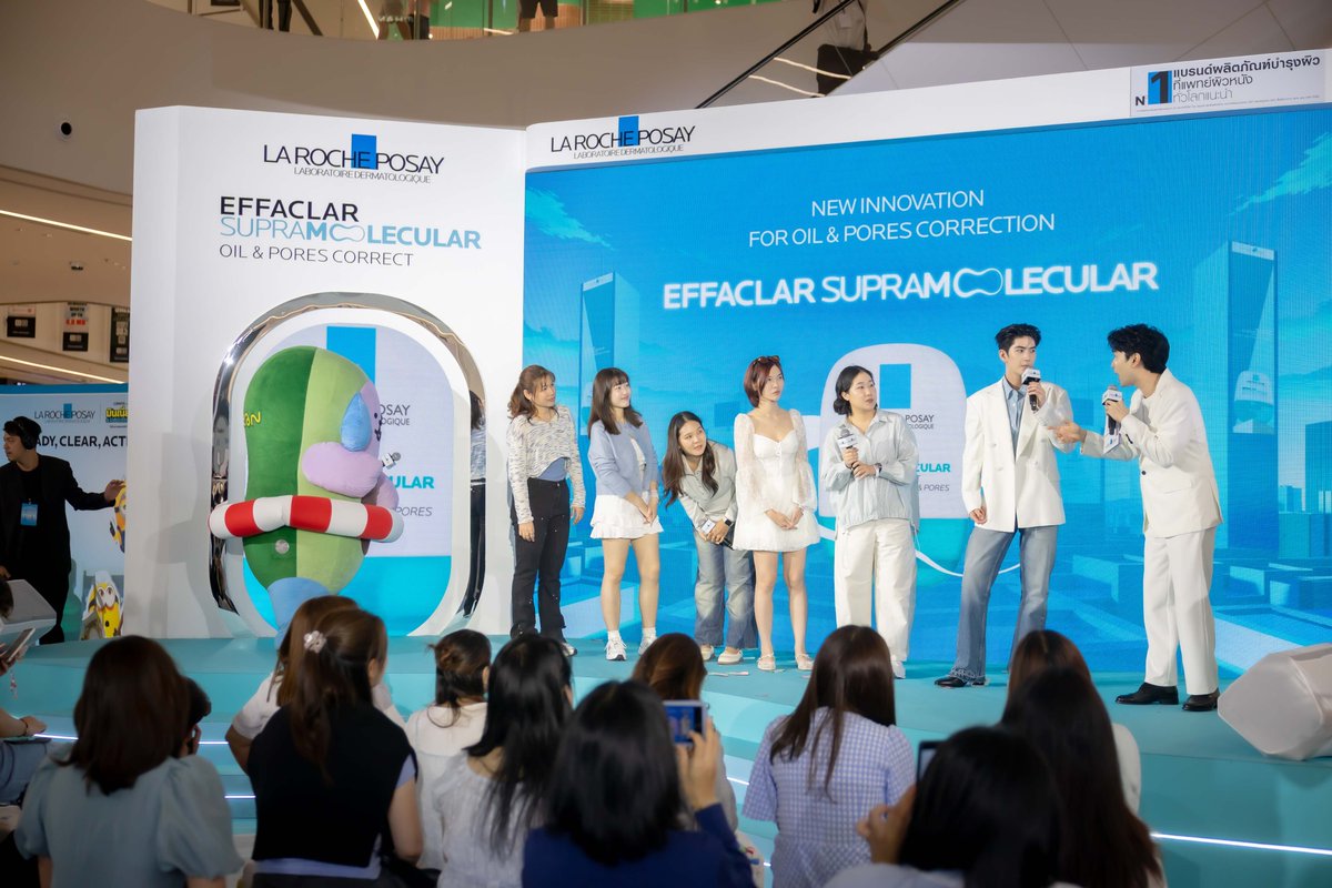 LaRochePosayTH's tweet photo. ภาพบรรยากาศงาน ‘EFFACLAR HEALING TIME WITH SEA &amp; AVOCEAN’ 🌊✨ https://t.co/2164wNzV6i