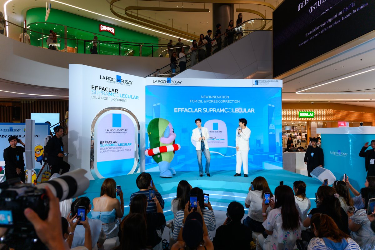 LaRochePosayTH's tweet photo. ภาพบรรยากาศงาน ‘EFFACLAR HEALING TIME WITH SEA &amp; AVOCEAN’ 🌊✨ https://t.co/2164wNzV6i