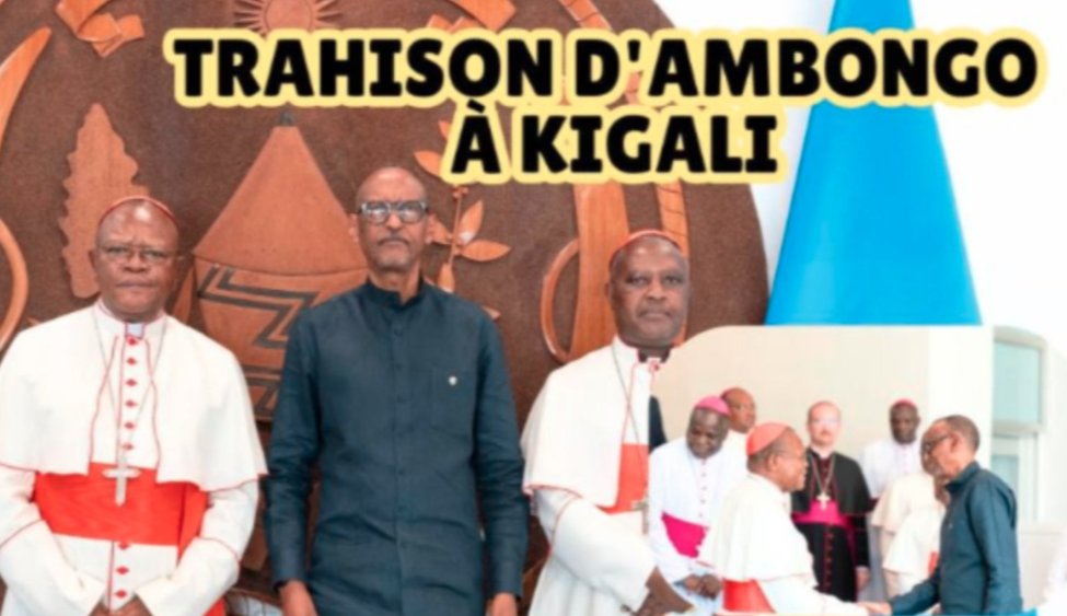 kinshasaweb's tweet photo. #RwandaGate #AmbongoGate #CardinalAmbongo #SCEAM2025 #StopKagameNow #RwandaIsKiling #RapportMapping #Genocost2025 #Genocost #Cenco
🚨 #AMBONGO FACE À SES CONTRADICTIONS : QUI DÉFEND RÉELLEMENT LE PEUPLE CONGOLAIS ?.
Fridolin @TataCardinal et son prétendu amour pour le peuple congolais ? 🤣🤣🤣
https://t.co/CWJLzJbj7A