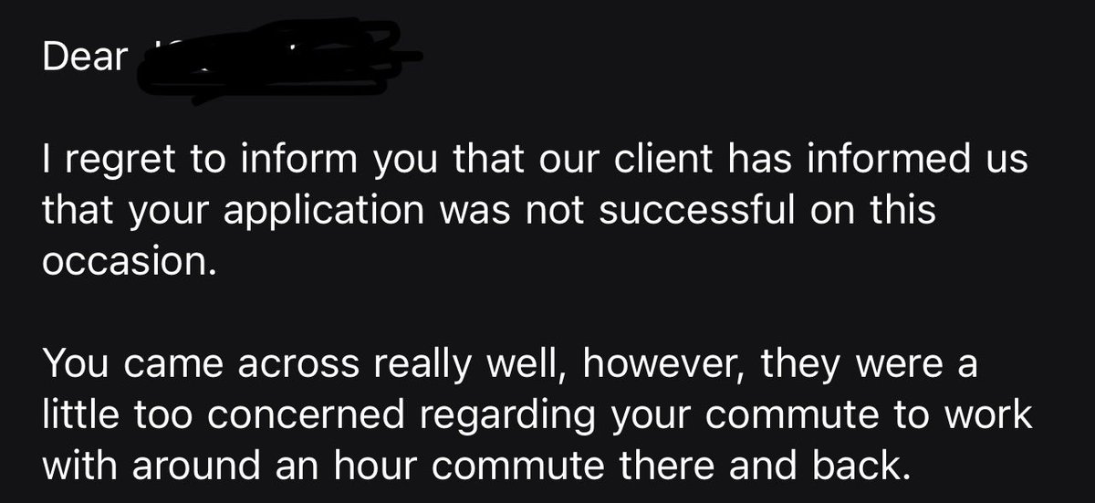LuiAltt's tweet photo. Genuinely how is anyone supposed to get a job when they reject you for shit like this? https://t.co/g69HRlzOkk