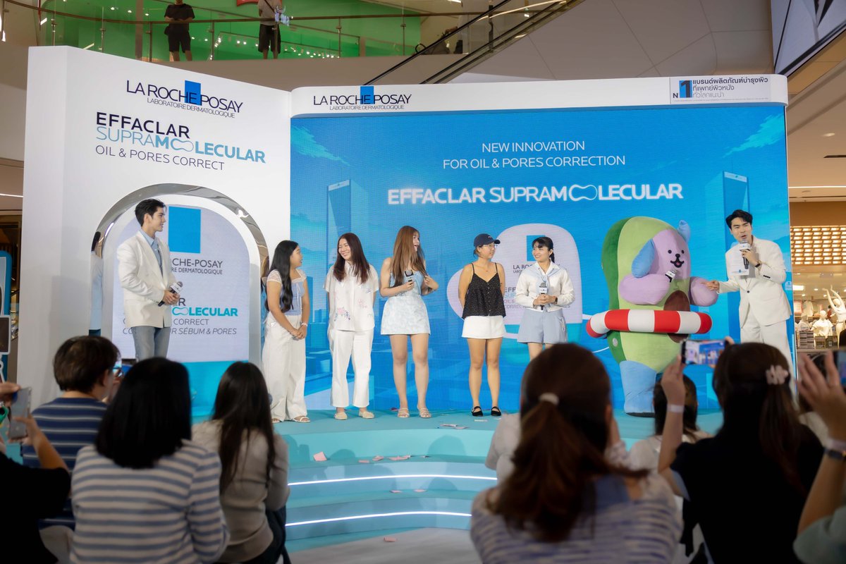 LaRochePosayTH's tweet photo. ภาพบรรยากาศงาน ‘EFFACLAR HEALING TIME WITH SEA &amp; AVOCEAN’ 🌊✨ https://t.co/2164wNzV6i