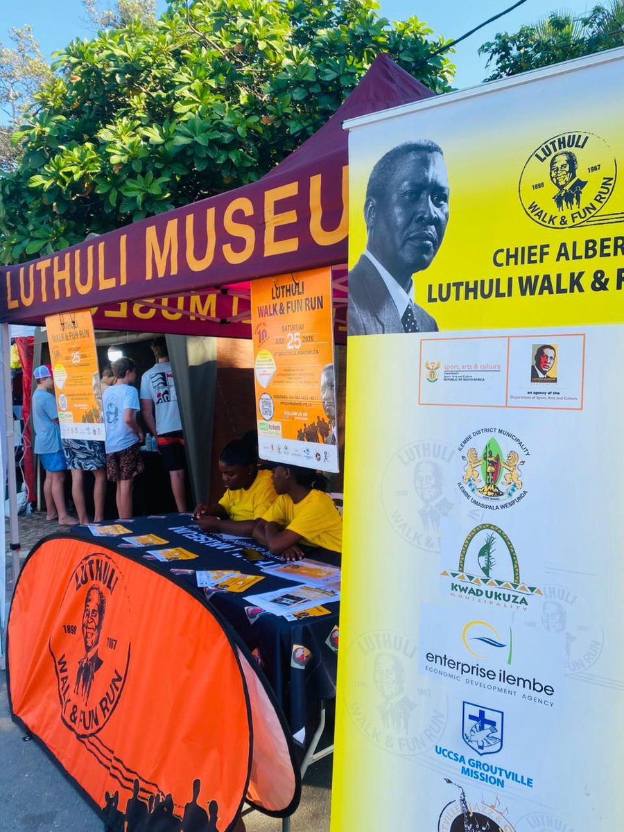 LuthuliWalk2019's tweet photo. We're back at the #BallitoPro! 🌊 Our promoters will be popping up throughout the event, promoting the 10th edition of the Luthuli Walk &amp; Fun Run 2026. Come say hello, register, and be part of history. One Community. One Legacy. 10 Years Strong. #LuthuliWalk2026 https://t.co/AbV1mp6KcB