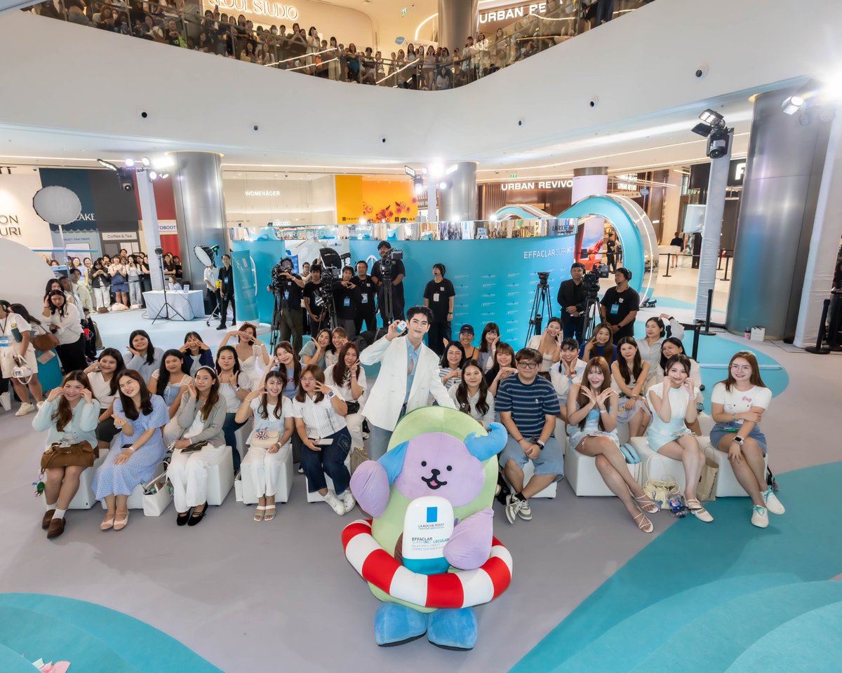 LaRochePosayTH's tweet photo. ภาพบรรยากาศงาน ‘EFFACLAR HEALING TIME WITH SEA &amp; AVOCEAN’ 🌊 ✨ https://t.co/uisNf2vjcp