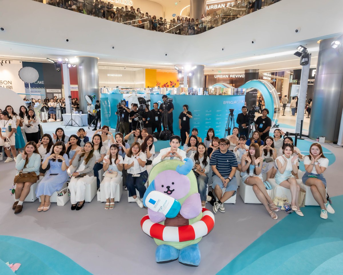 LaRochePosayTH's tweet photo. ภาพบรรยากาศงาน ‘EFFACLAR HEALING TIME WITH SEA &amp; AVOCEAN’ 🌊 ✨ https://t.co/uisNf2vjcp