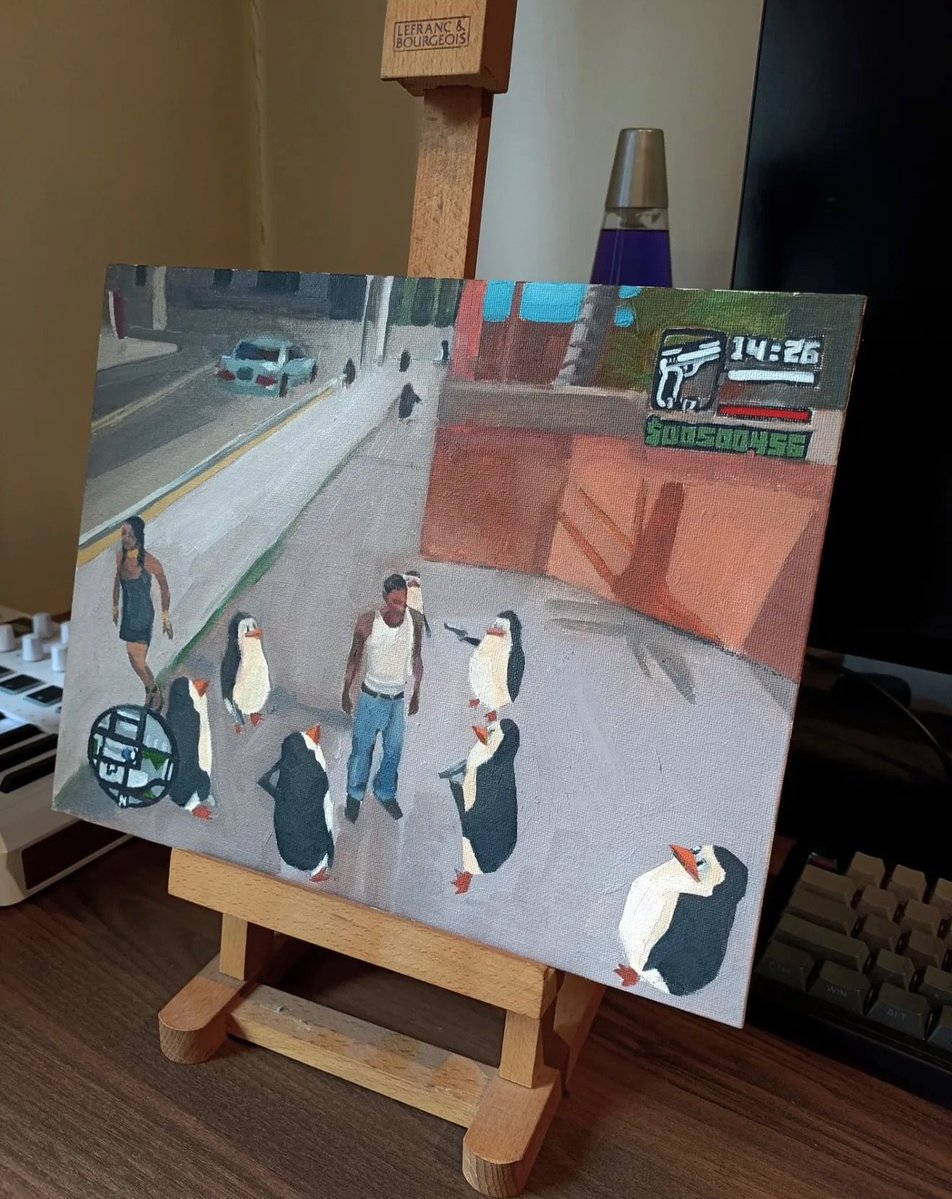 pedestrian's tweet photo. Every single painting he drops is an instant classic https://t.co/aIac9azwfp