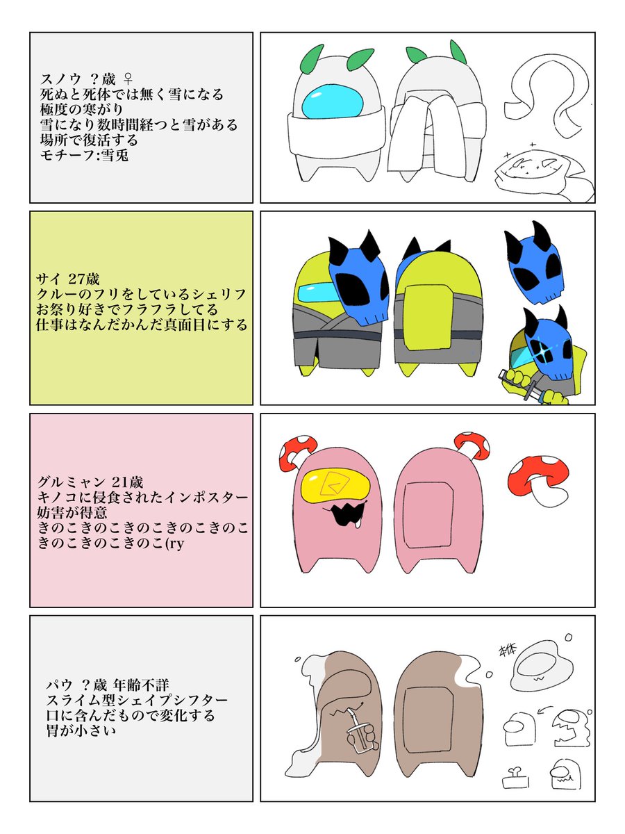 Gara7zon's tweet photo. うちの子まとめ① https://t.co/04DF3b3V5Q