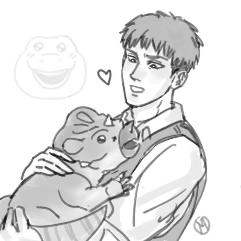 abruibruibrui's tweet photo. #jeankirstein and his dino https://t.co/knywdr88ac