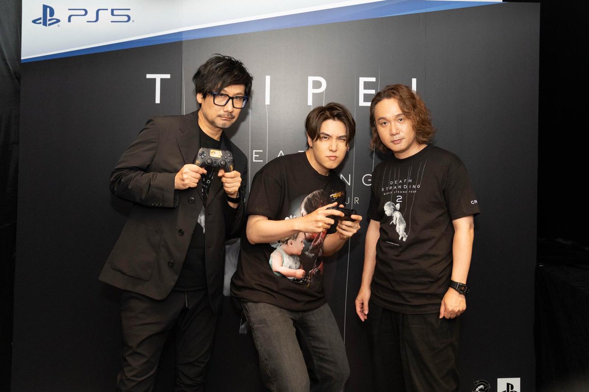 KojiPro2015_EN's tweet photo. It’s been about a year since DEATH STRANDING WORLD STRAND TOUR 2 in Taipei 📸

Thank you for the wonderful memories and an unforgettable time 👍

#DeathStranding2 https://t.co/HbtaDjiiXD