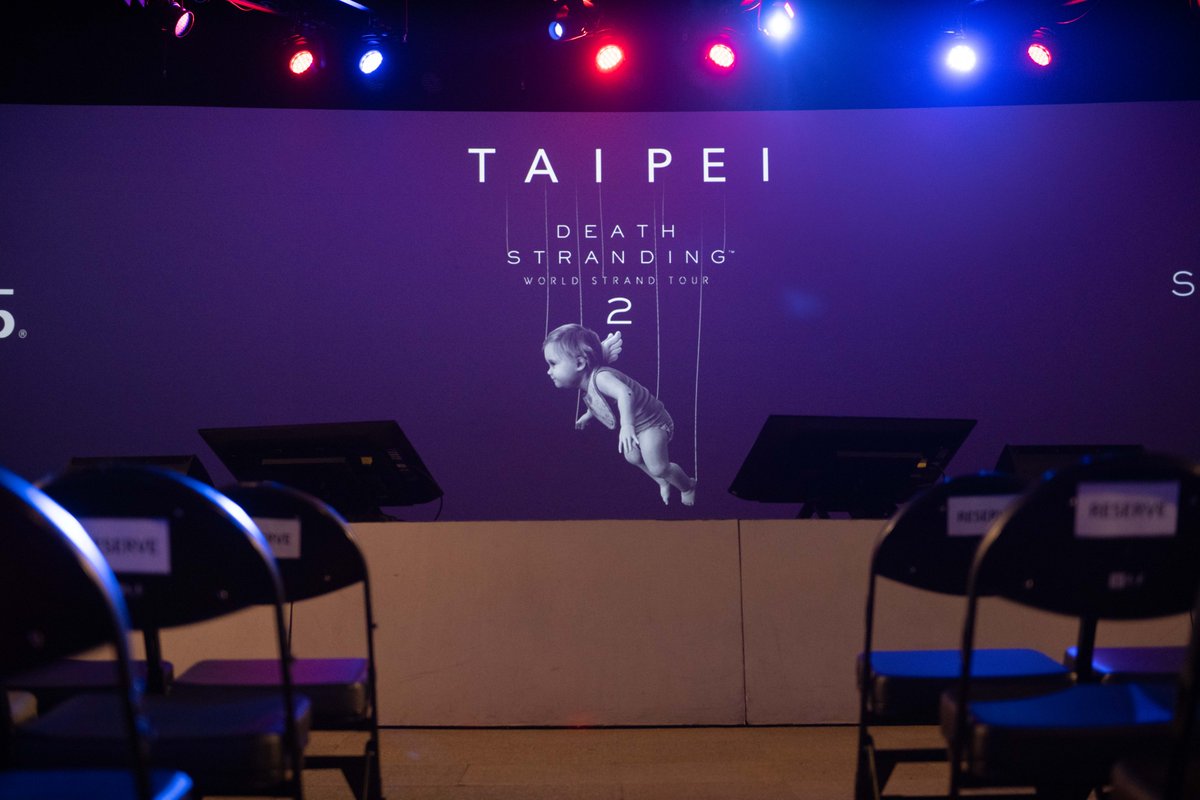 KojiPro2015_EN's tweet photo. It’s been about a year since DEATH STRANDING WORLD STRAND TOUR 2 in Taipei 📸

Thank you for the wonderful memories and an unforgettable time 👍

#DeathStranding2 https://t.co/HbtaDjiiXD