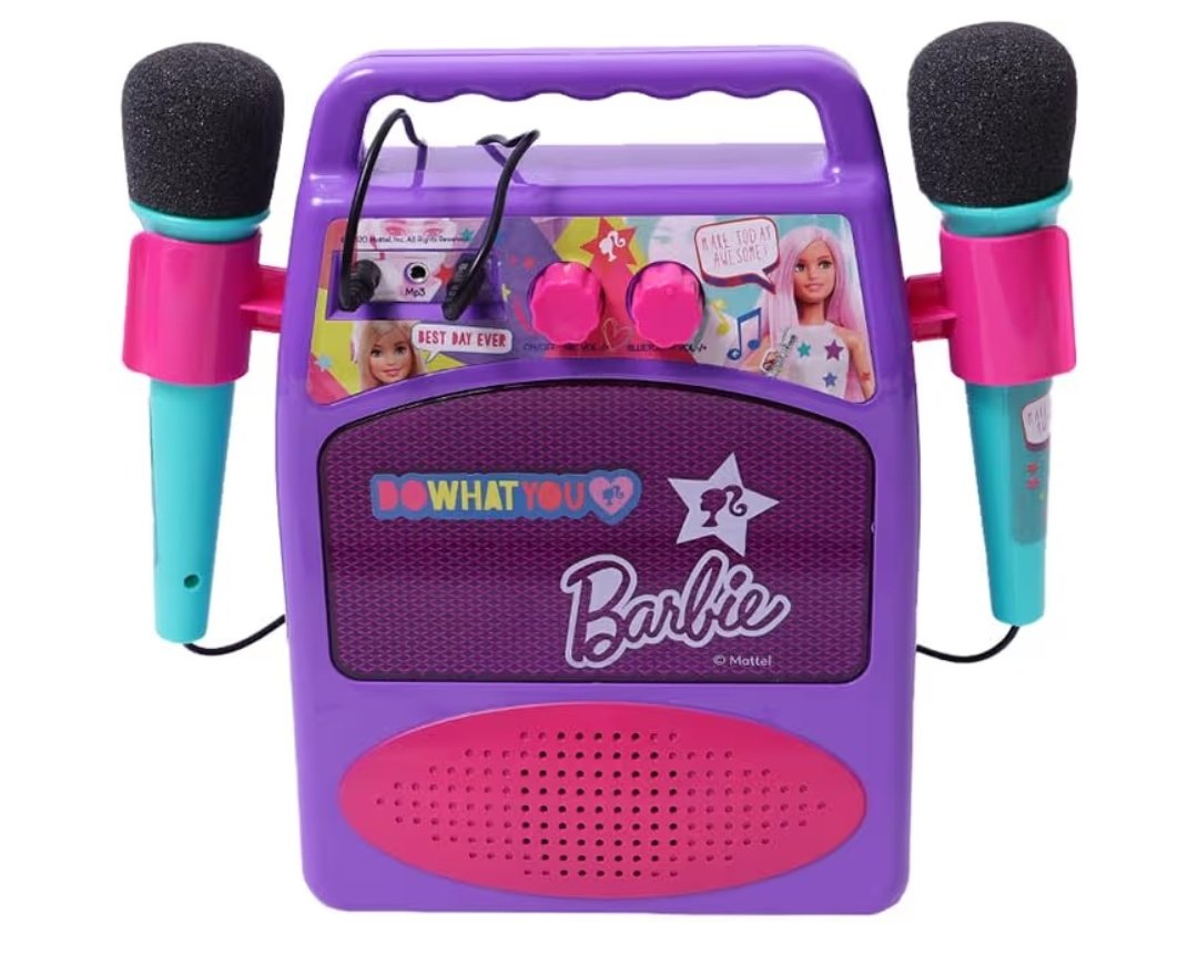 PapocoPromo's tweet photo. 🔥 Oferta na Amazon 

🛒 Barbie - Meu Primeiro Karaokê

💵 R$30,10 no pix
🎟 Resgate o cupom no anúncio 

🔗 https://t.co/mBRm7X1lpN https://t.co/M02x3zKMqV