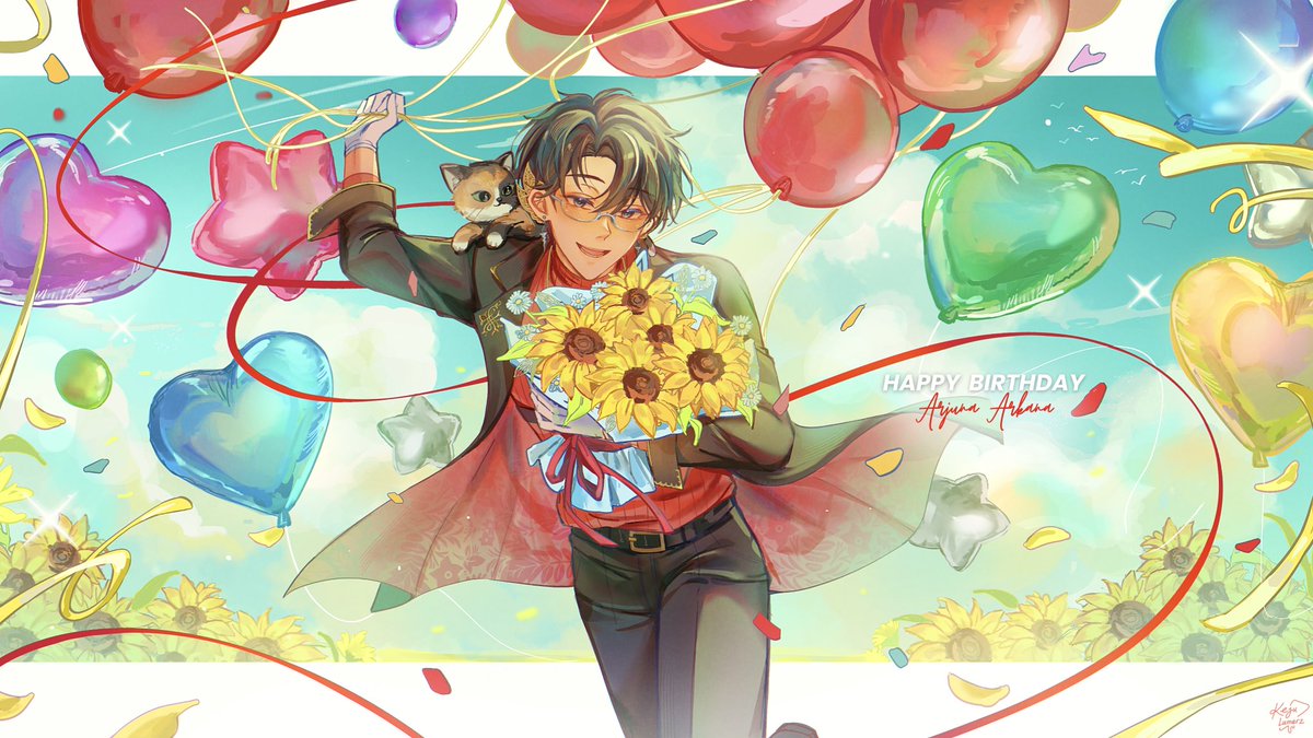 kejulumerz's tweet photo. happy birthday, ladder! 🎉🎂☀️
#ArtJuna #ArkanaDays https://t.co/EKK9wXn7KZ