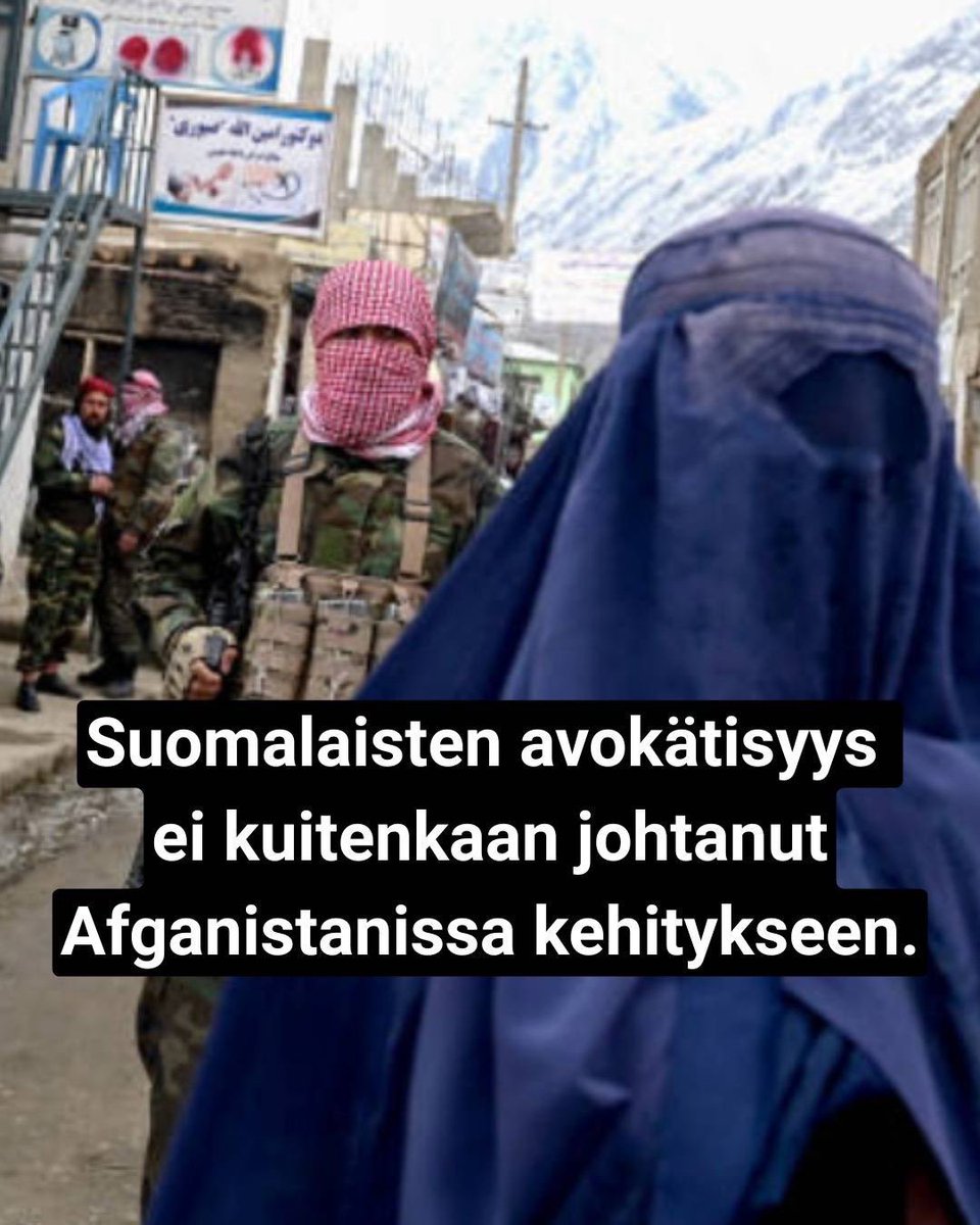 VilleTavio's tweet photo. Lopetin Suomen kahdenvälisen kehitysavun maaohjelman Afganistaniin. Tästä tulee säästöä eli rahaa ei siirretä mihinkään toiseen kohteeseen. https://t.co/Isf3coBD0w
