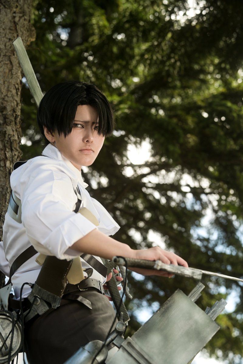 karen_cos89's tweet photo. cosplay/ｺｽﾌﾟﾚ　
進撃の巨人　リヴァイ
📸(@Reo_OTK)
#TMAF #TMAF2026 https://t.co/IFWiS5gjfE