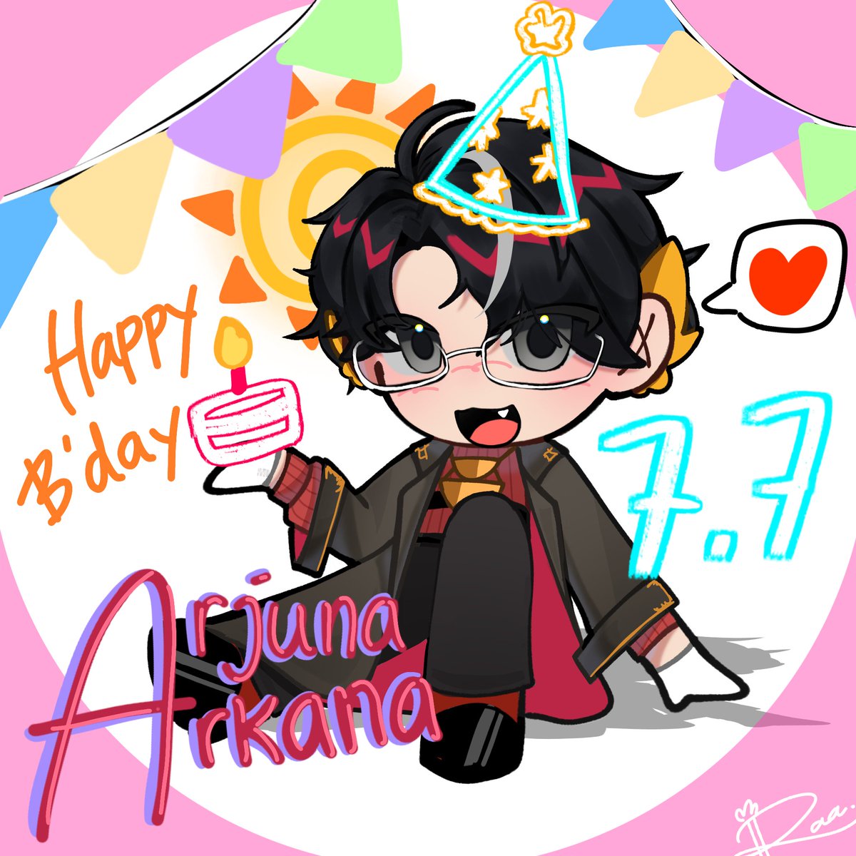syhakarra's tweet photo. selamat hbd mas junaaq
#Artjuna #Arkanadays https://t.co/2cBu21GLql