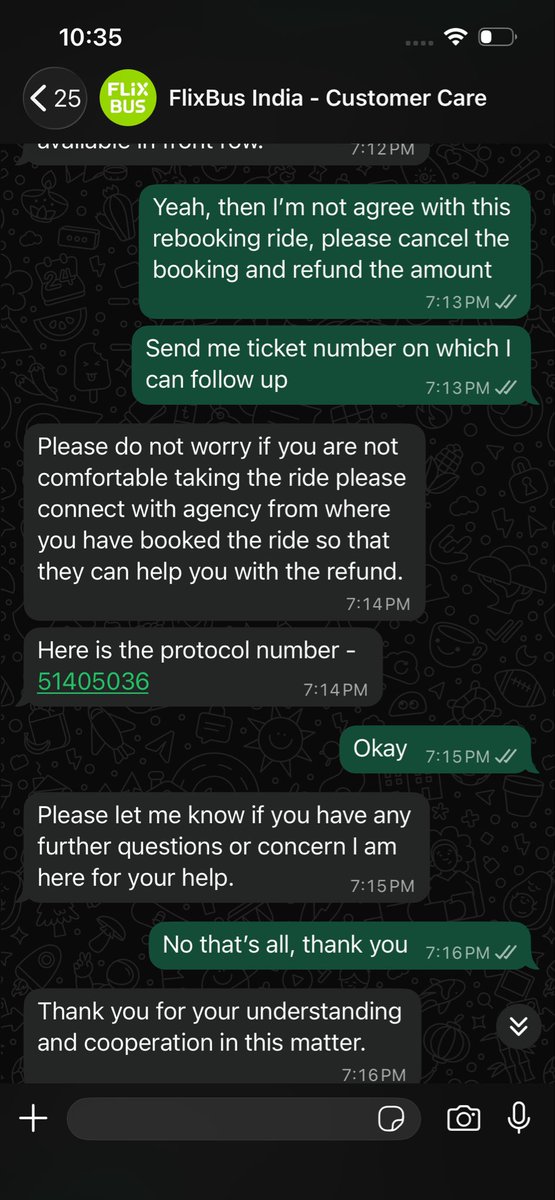 MeetApurva's tweet photo. @redBus_in @prakashsangam @palsufi Will I ever get my refund back? Why redBus is trying to keep my money? Why you can’t follow your own policy and what else you need from me? Why I have to reach out every time and waiting for resolution and not receiving one within promised time? https://t.co/RuaXgCfTuT