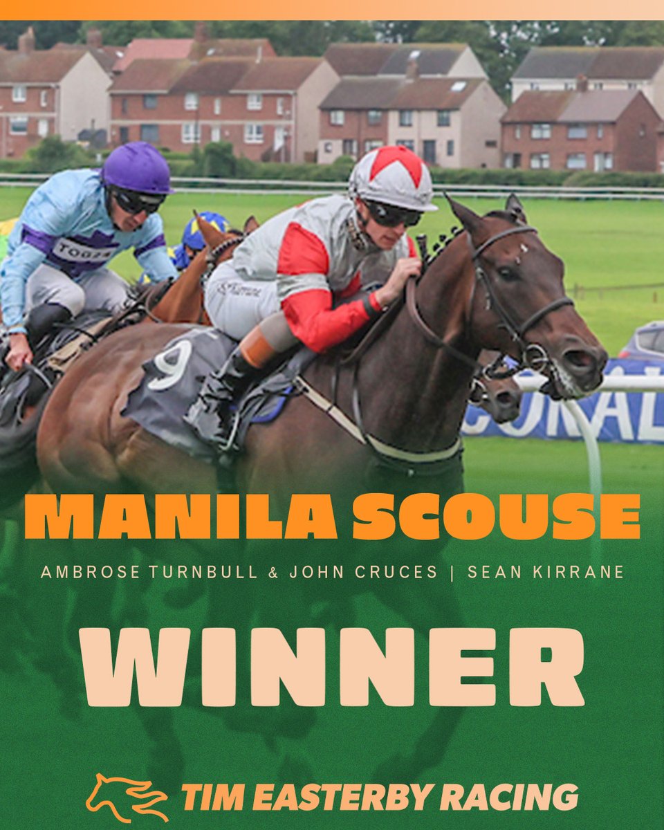 EasterbyTim's tweet photo. 🏆 𝗪𝗜𝗡𝗡𝗘𝗥 🏆

MANILA SCOUSE wins impressively in the Silver Cup Trial at Ayr yesterday. He was given a great ride by Sean Kirrane, for his owners Mr Turnbull &amp; Mr Cruces. Congratulations all!

📍 @ayrracecourse 
🏆5⃣8⃣ https://t.co/clCqXGXPz7