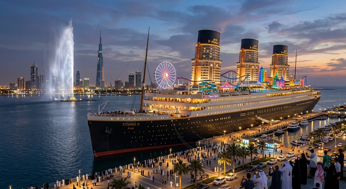 marwanghaleb201's tweet photo. @SaudiProject مشروع المدينة التر فيهية TITANIC 2
بجدة مع مول وفنادق https://t.co/8XeROk7obv