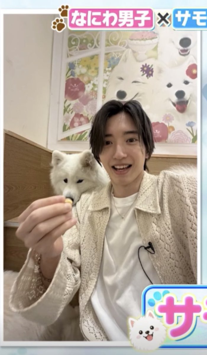 Kumichi_728's tweet photo. 優勝間違いなしですねぇこれは
ワンコとワンコとワンコ

#道枝駿佑 https://t.co/1ASUZ167qo