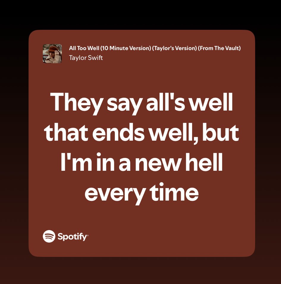 tswiftpaglu's tweet photo. went ahead and summed up my life for me, thank you taylor https://t.co/i4UbMu0PDh